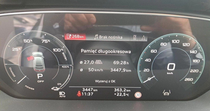 Audi e-tron cena 353600 przebieg: 6807, rok produkcji 2023 z Zwierzyniec małe 191